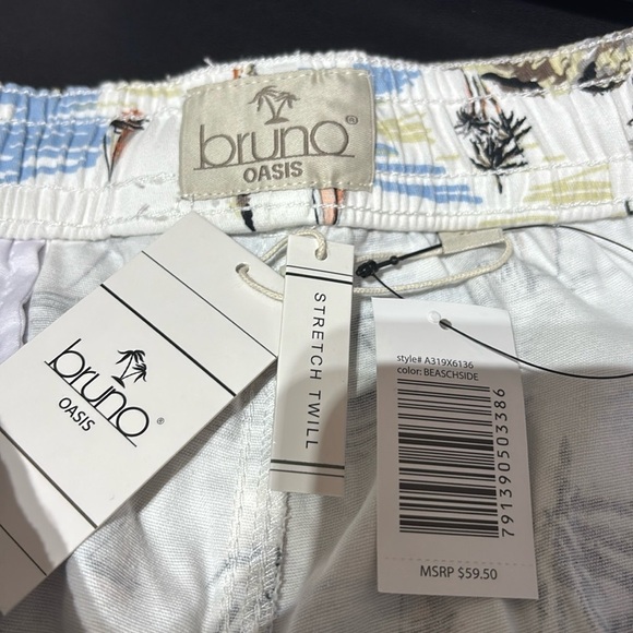 Bruno Oasis stretch,twill,elastic waist,hip pockets, back button pocket - Picture 9 of 10